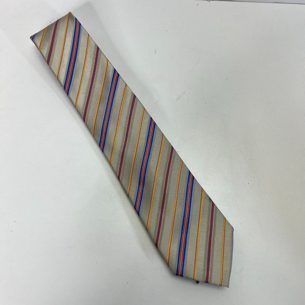 FABIO Fazio 100% Silk Striped Tie